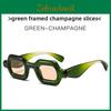 Y2k Bubble Sunglasses Blue Lenses Uv400 For Summer Fashion And Party Fun