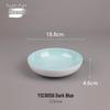 Creative Solid Color Melamine Plate – Faux Porcelain Round Tableware for Home or Hotel Use