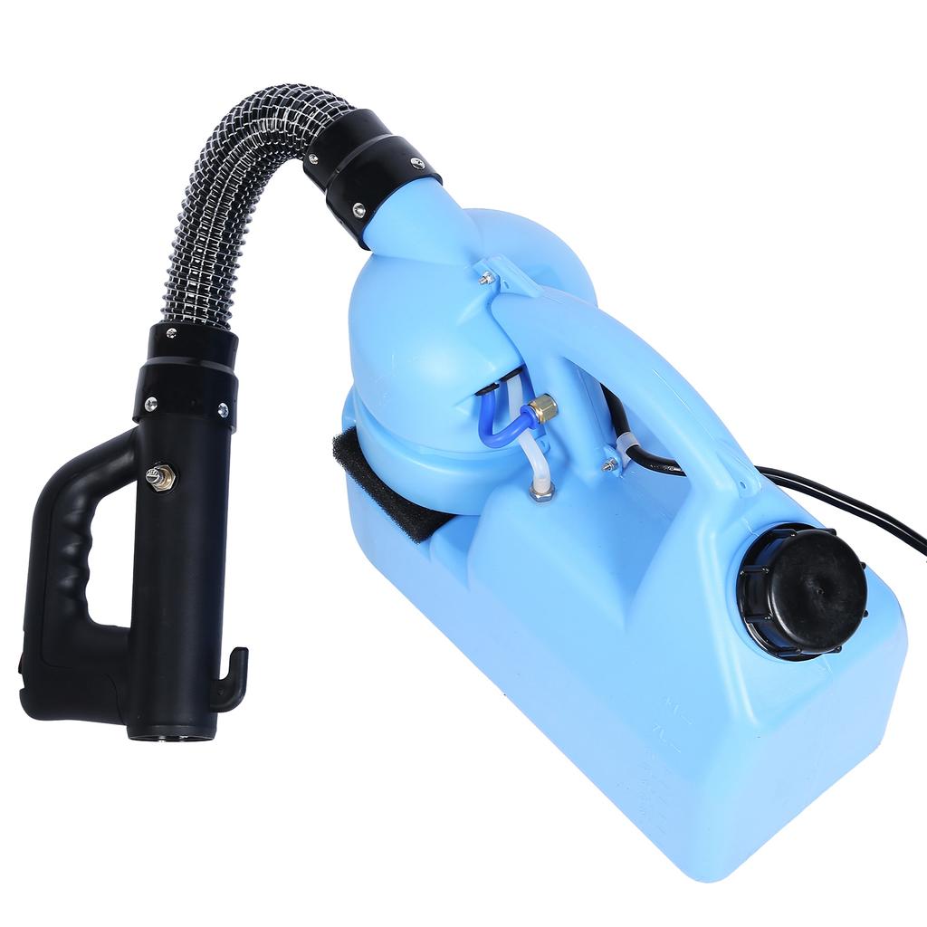 8L ULV Niebieski Elektryczny Opryskiwacz Zamgławiający Przenośny Opryskiwacz Ogrodowy z Paskiem na Ramię