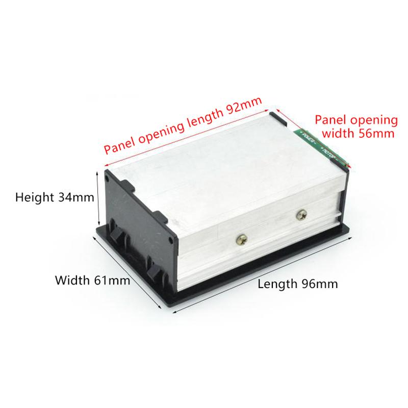 Gleichstrom 6-60V PWM Motor Drehzahlregler Mit Encoder-Drehknopf Steuerung Einstellbare Frequenz Für Motorsteuerungen