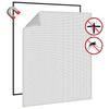 Maison Exclusive - White Magnetic Window Mosquito Net 100x120 Cm