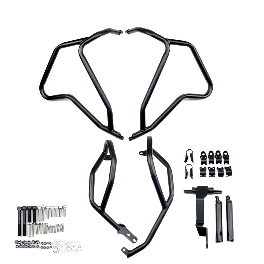 For Versys 1000 2019-2024 Motorcycle Upper+Lower Engine Crash Bar Guard Protector Bracket
