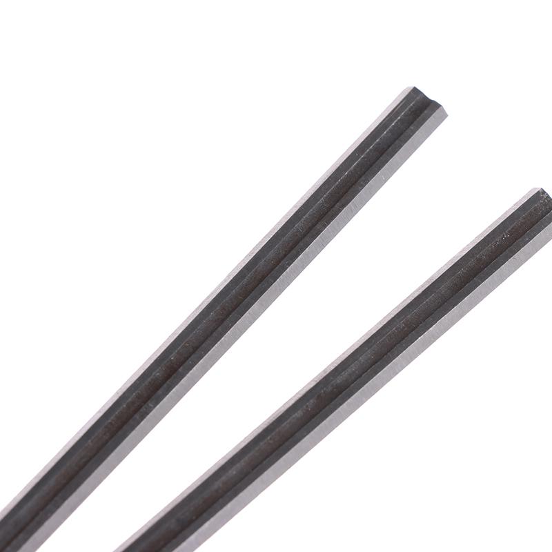 2Pcs Carbide Planer Blade 82Mm Reversible Wood Planer Woodworking Machinery Part