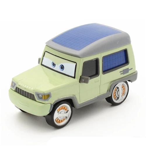 Disney Pixar Car 2 Lightning McQueen Finn McMissile Luigi Guido Sheriff Mater Flo 1:55 Die Cast Metal Alloy Children's Toy Car