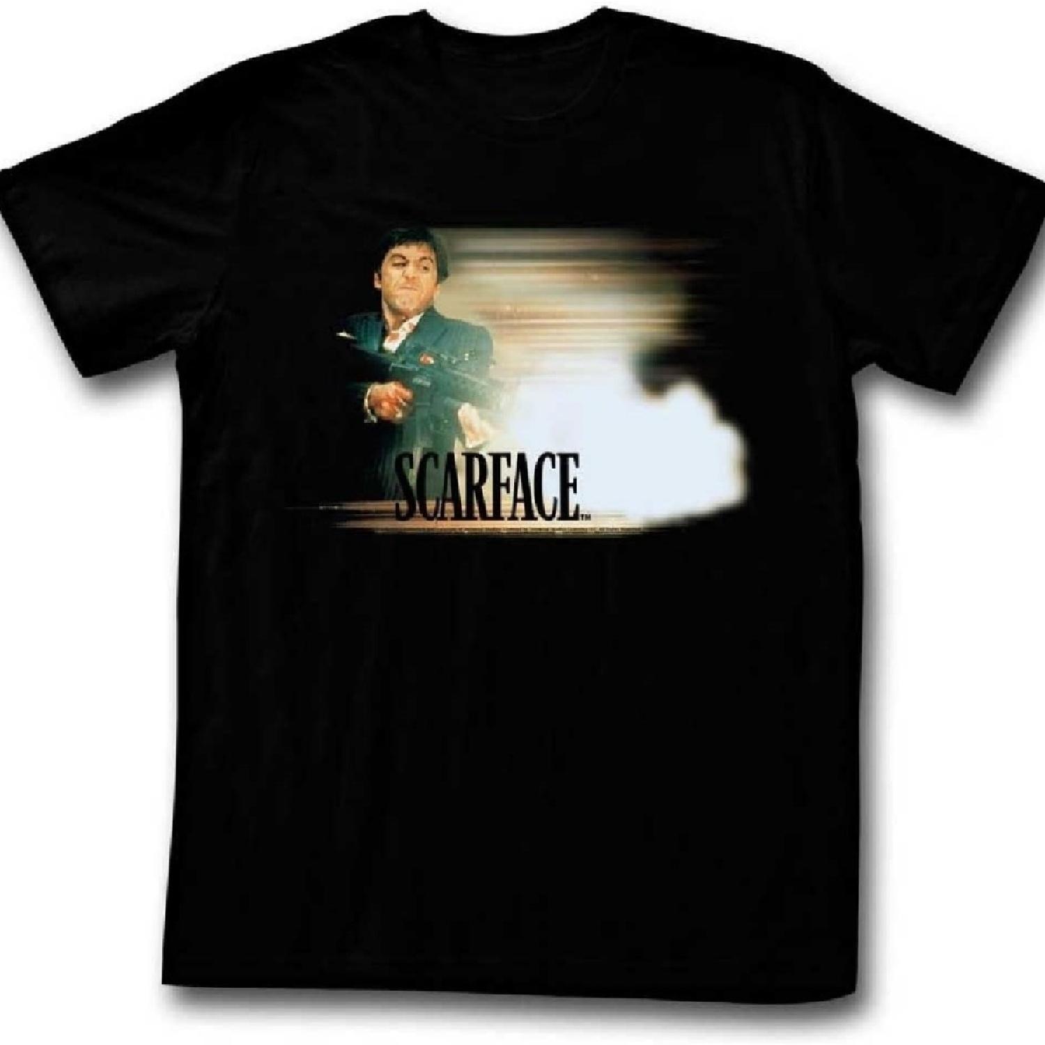 

A&E Designs Футболка Scarface Вспышка от выстрела XXXXXL чёрный