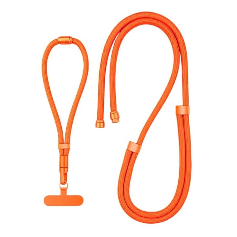 Strong Wristband Multifunction Adjustable Phone Neck Strap with Not Loss Locking Clip Upgrades Strap for Mobile Devices