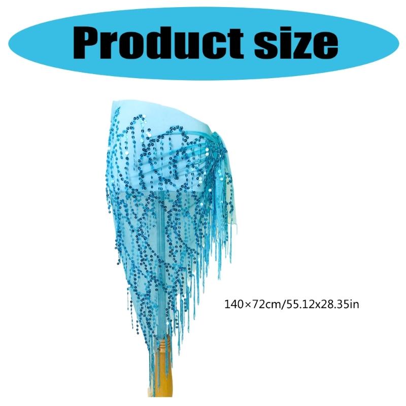 Belly Dance Fringe Belt Premium Woven Fabric Performances Accessory For Dynamic Movement And Costume Styling