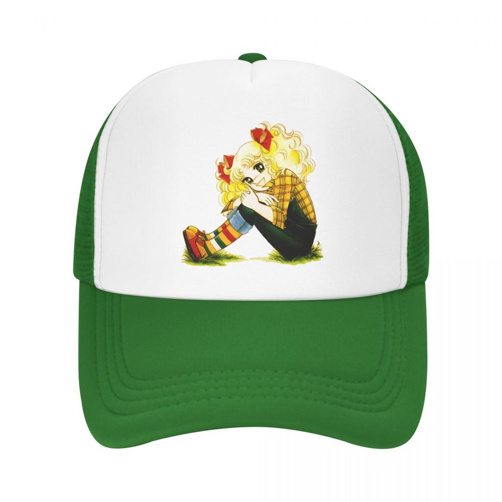 Cool Candy Candy Trucker Hat for Unisex Women Personalized Adjustable Adult Cartoon Anime Unisexga Baseball Cap Outdoor Snapback Caps