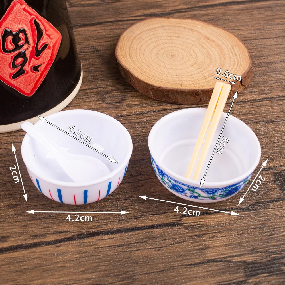 Miniature Simulation Kitchen Food Play House Baby House Toy Dollhouse Doll House Tableware Kitchen Utensils Model