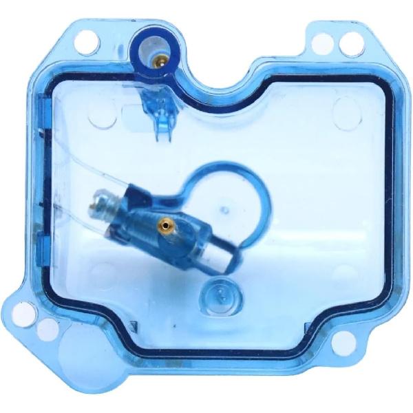 Motorcycle Carburetor Clear Bottom Transparent Float Bowl Oil Cap For VM22 Carburetor Motorcycle Carburetor parts(GRAY)