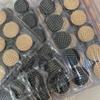 Black Gold Woven Metal Buttons DIY Clothing Buttons High Quality Shirt Buttons  Sewing Accessories