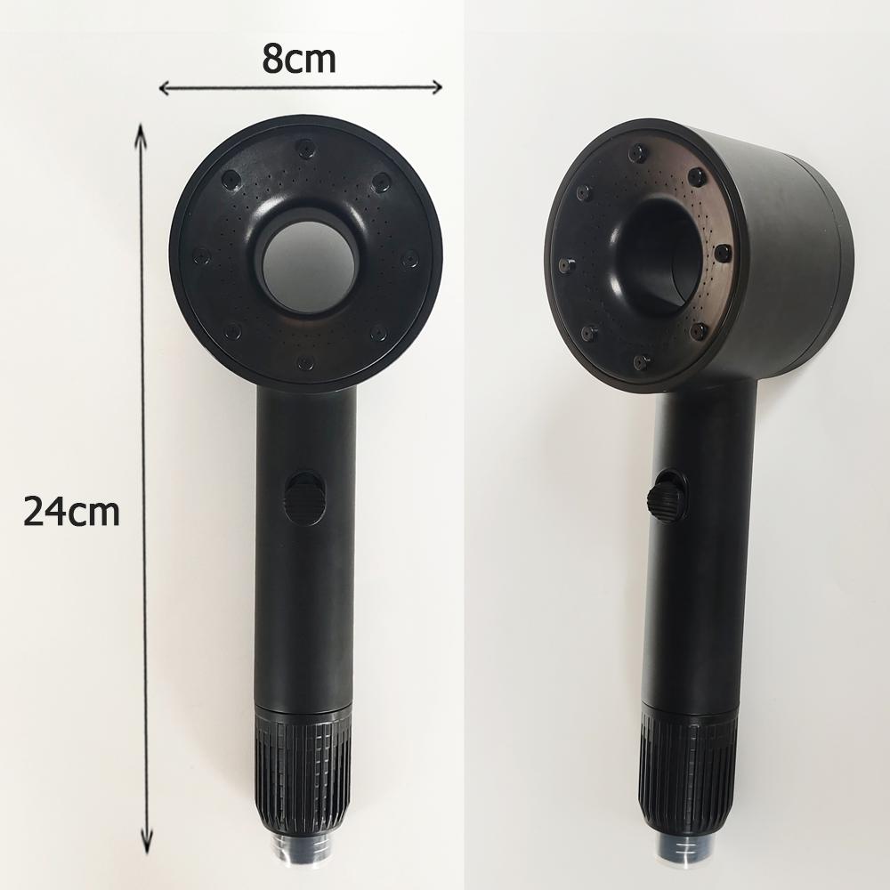 Großer Durchfluss Regen Duschkopf Silber Filter Multifunktionaler Hochdruck Wassersparender Duschhahn Badezimmer Zubehör