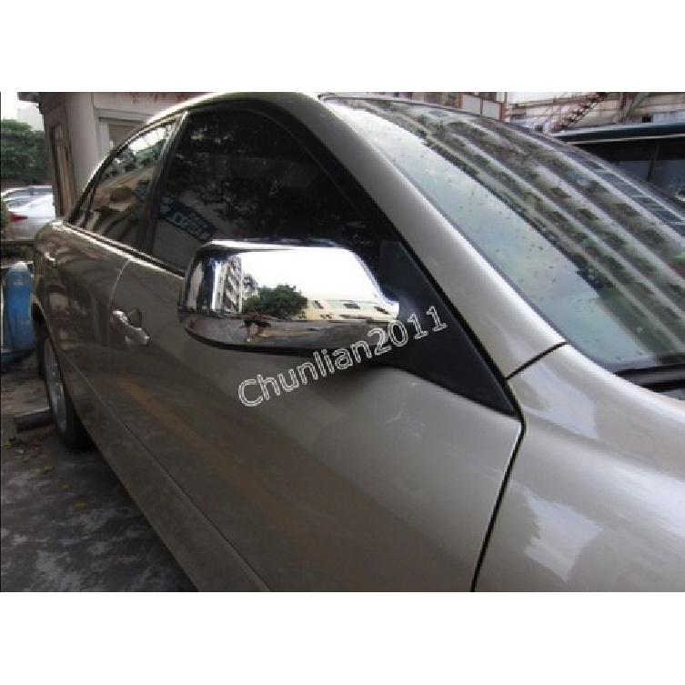 Chrome Side Mirror Cover Trim for 2003-2008 Mazda 2 3 6 High Quality ABS 2pcs