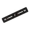 Camera Extended Quick Release Plate Rail Sliding Plate for Arca 1/4 Inch 3/8 Inch Threaded Hole Aluminum 200mm Camera QR Plate