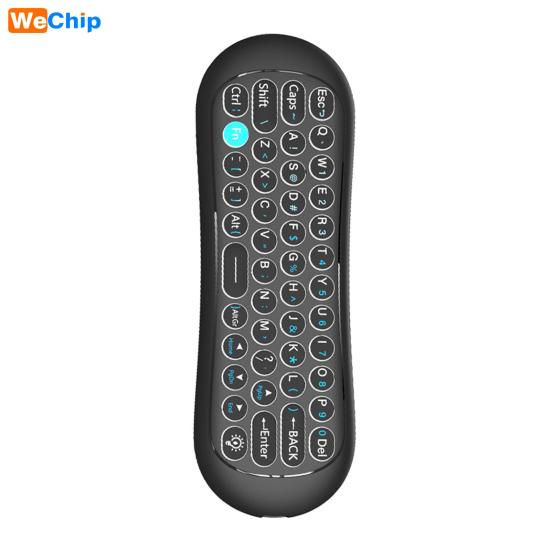 Wechip R2 Mini 2.4G Motion Sense Backlight Air Mouse Wireless Keyboard Remote
