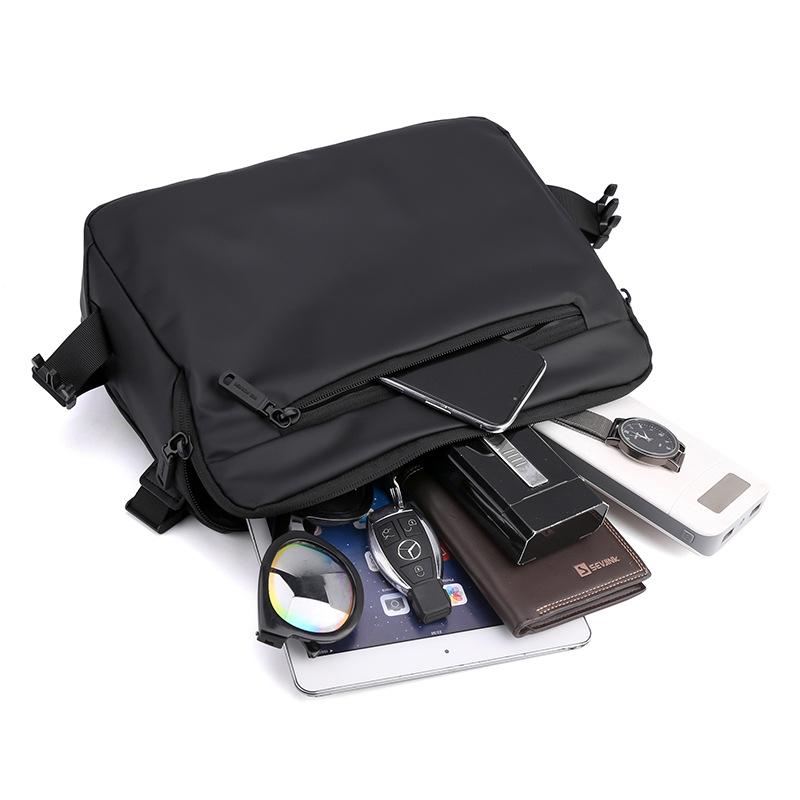 Men's Trendy Casual Messenger Bag - Multifunctional Shoulder Bag for Commuting, Travel, and Outdoor Activities
