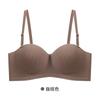 [Round chest] Small breasts gather and expand to show large underwear hanging neck invisible tube top strapless large breasts show small bra