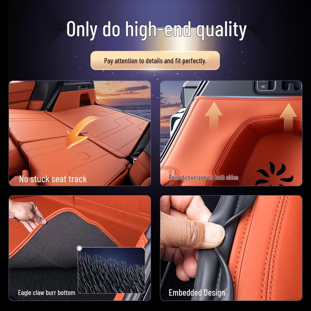 Ideal L6 Full Surround 2025 Trunk Mat for Car Interiors