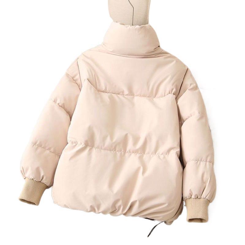 Down Jacket Women's Winter Short Small Jacket 2025 New Bread Jacket Light and Thin Design Cotton Jacket
