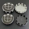 YABBF1 For BMW New 2025 4pcs 56MM 68MM Full Black Badge Car Wheel Center Hup Caps Wheel Cover For BMW E46 E90 E60 E36 F30 F10 F01 X5 X3