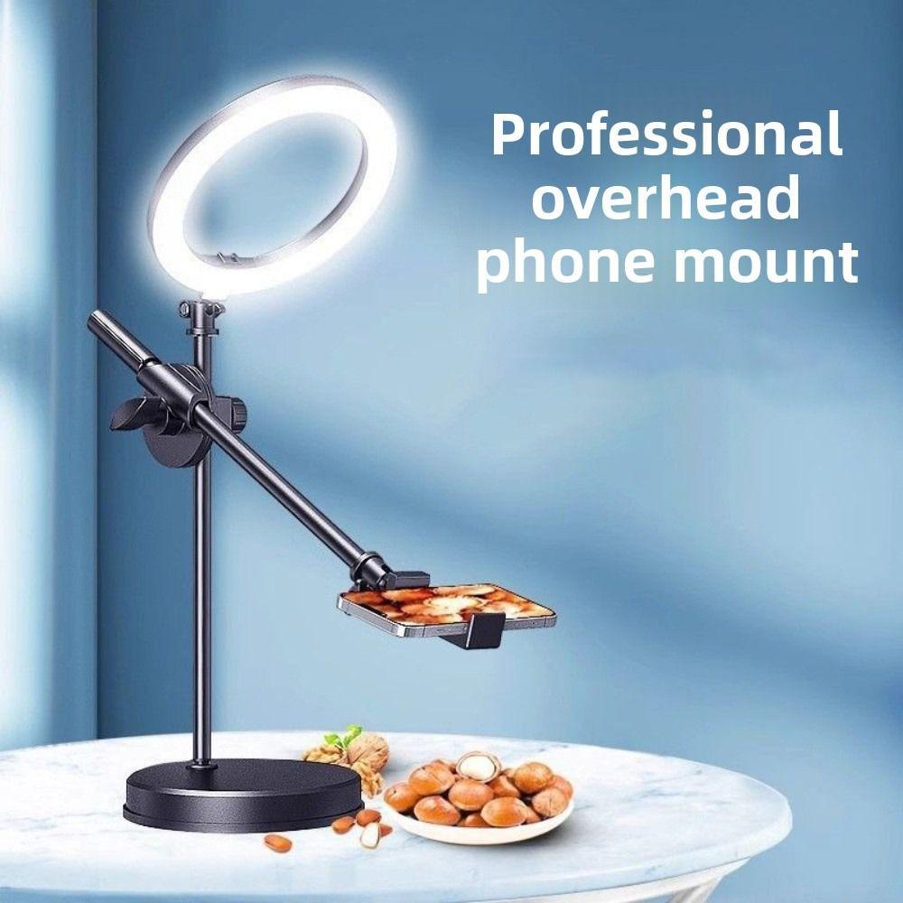 Lighting Bracket Folding Phone Stand 26cm Fill Light Desktop Phone Holder  Phone Accessories