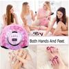 Leistungsstarke 60 LEDs LED Nagellampe zum Trocknen von Gel-Nagellack, Schwachstrommodus, Smart Sensor, professionelle Maniküremaschine für Nailart-Salons