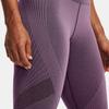 Under Armour Seamless Sports Training Capri Leggings Women Bottoms Purple 1361022-501