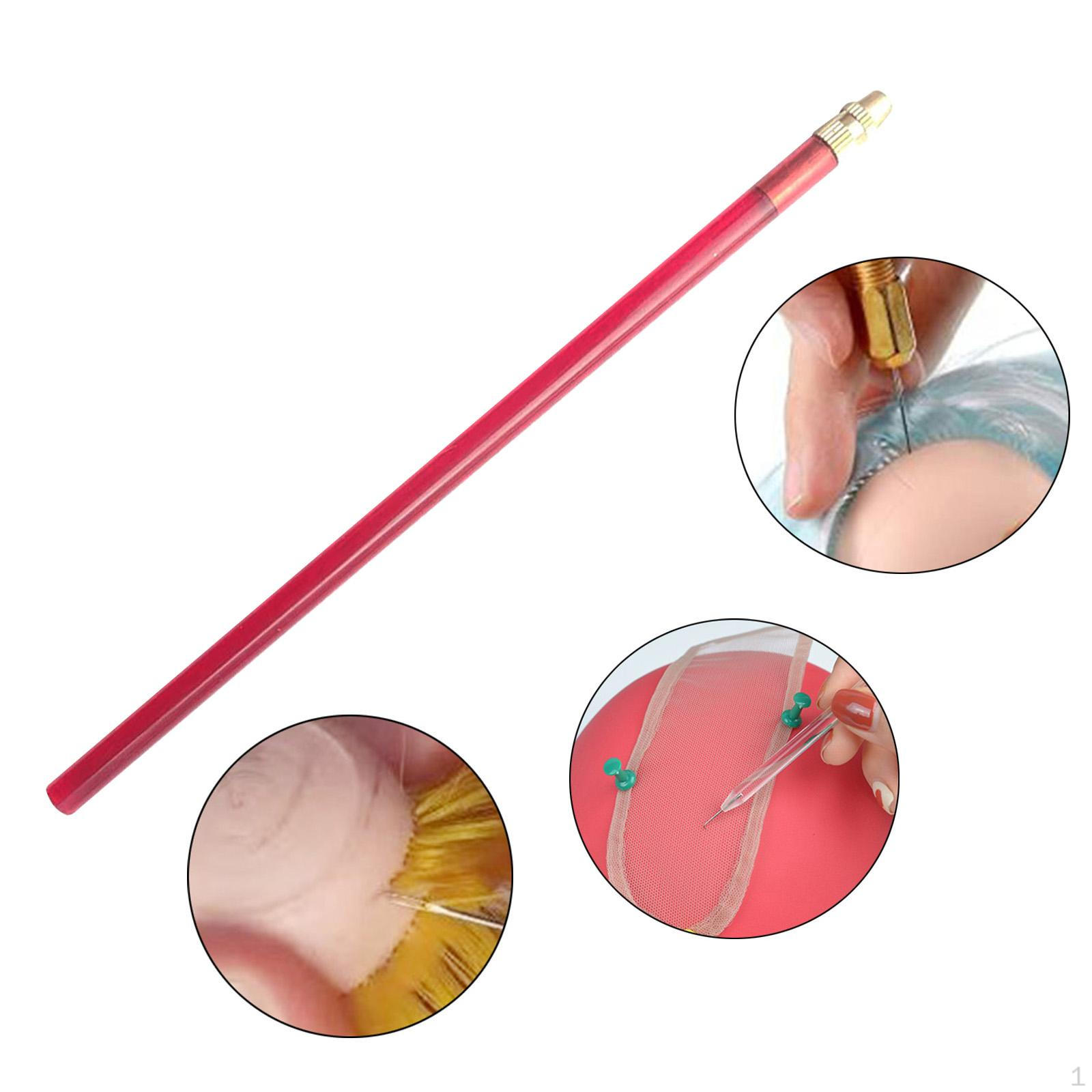 

Профессиональные вентиляционные крючки из бисера, булавки для вязания крючком для прически, парикмахерской, для начинающих, сделай сам синий