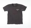 Spread Your Wings Mens Black Graphic Surf T-Shirt Size L Cotton