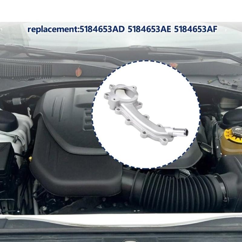 Motor Kühler Wasserauslass Kühlmittelrohr Thermostatgehäuse Anschluss für 11-20 300 2013-20 1500 3.6L
