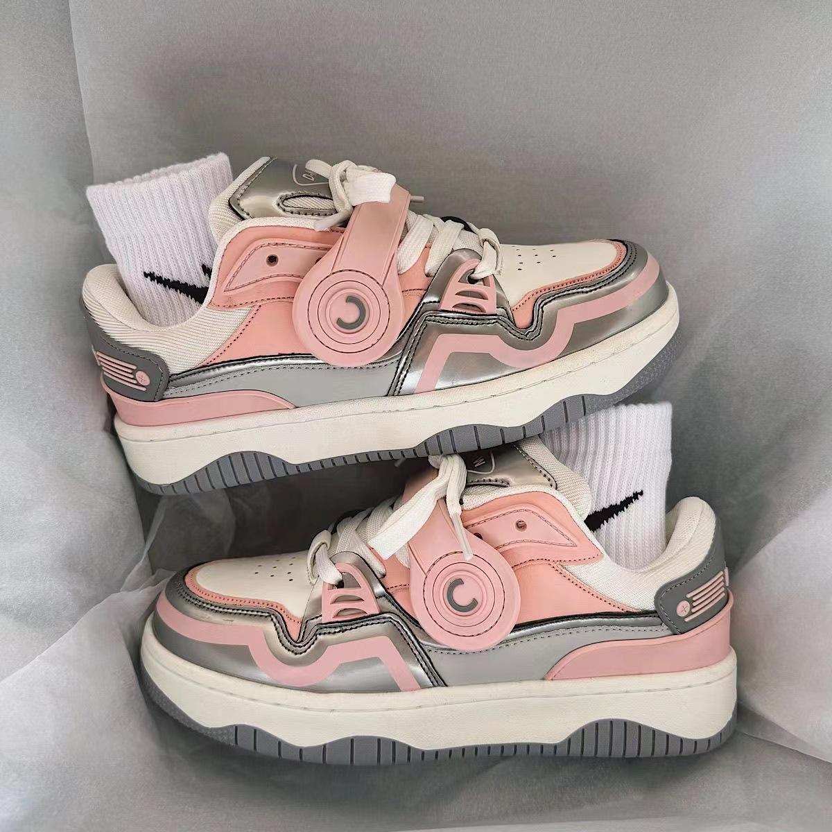 

Guochao ins оригинальный дизайн наушников обувь ретро хлеб обувь новая пара универсальная спортивная повседневная обувь для скейтбординга для мужчин и женщин 36