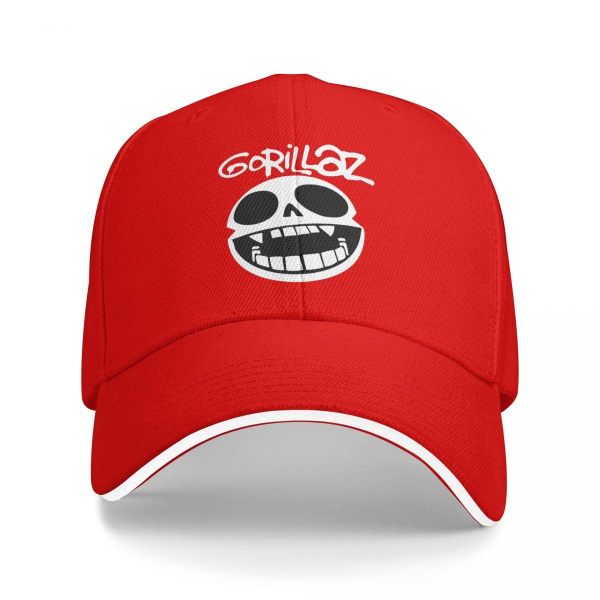 

Кепки Snapback для панк-рок группы Gorillaz, дышащие, повседневные, для мужчин и женщин, для улицы One Size