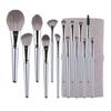 Set Pennelli Trucco Ultra Morbidi 14 Pezzi Setole Morbide Pennello Polvere Libera Viso Intero Pennello Ombretto Pennello Cosmetico Professionale
