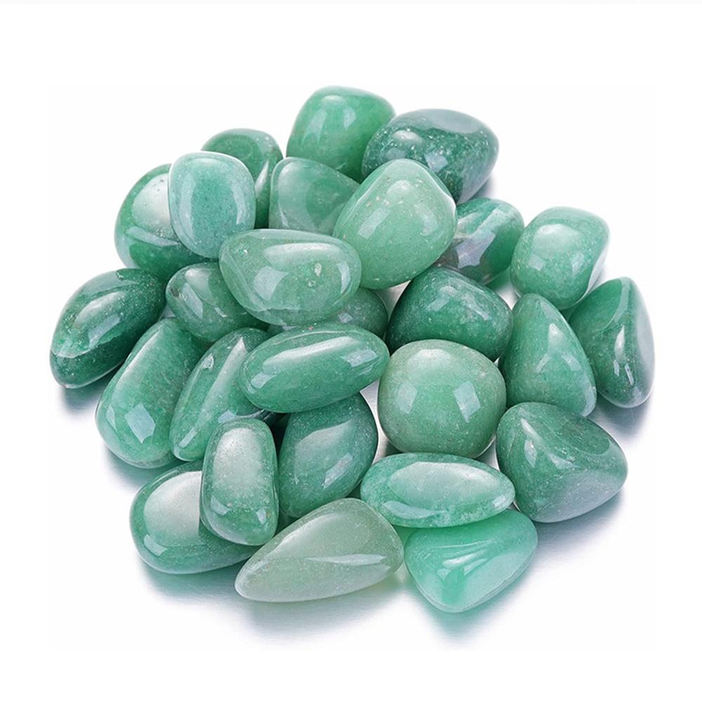 Natural Crystal Rolling Stone 2-3Cm Gravel Tumbled Stone Healing Crystal Topaz Polished Rolling Stone Aquarium Flowerpot Decorte