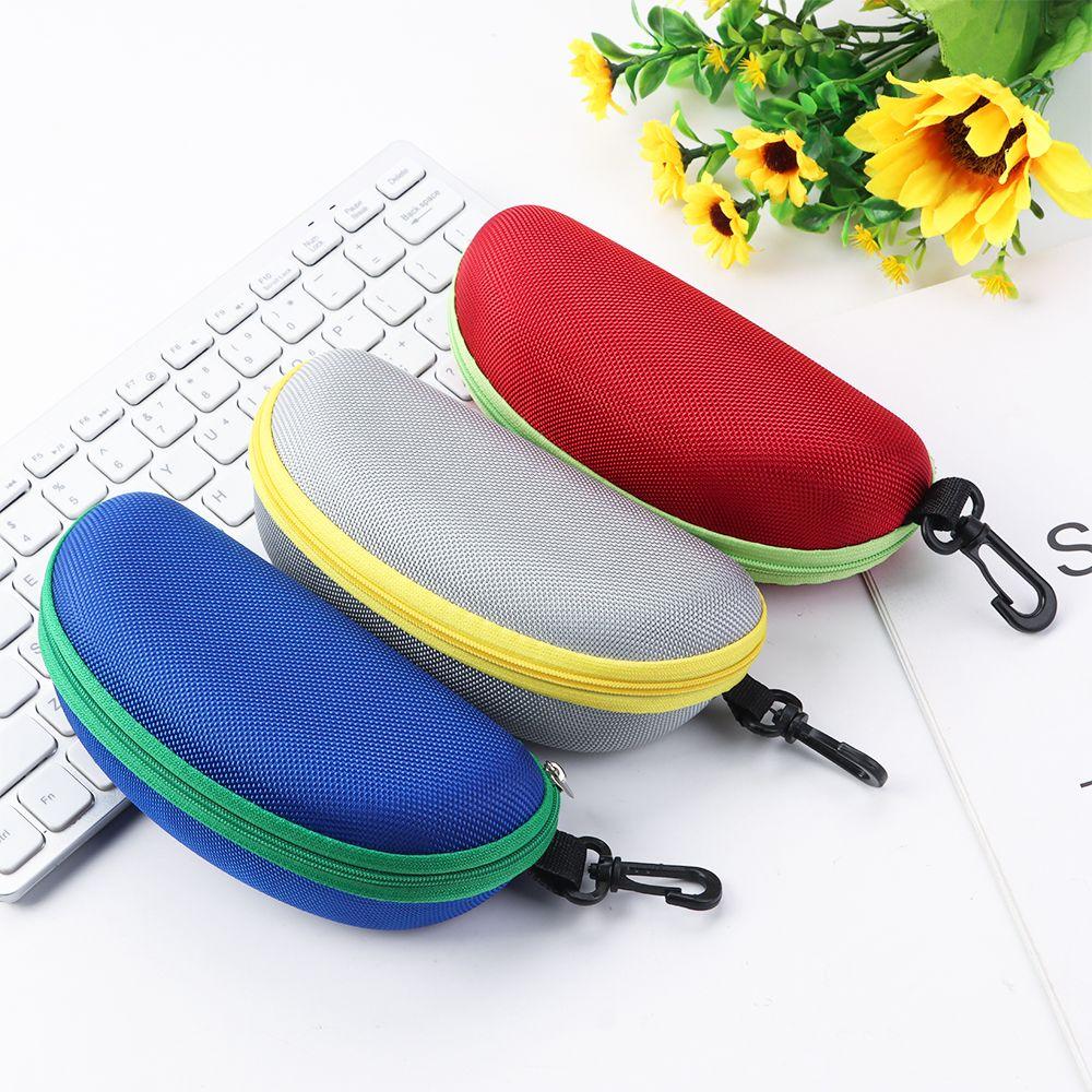 

Портативная коробка для очков на молнии для путешествий и офиса, футляр для очков, аксессуары для очков, держатель для очков