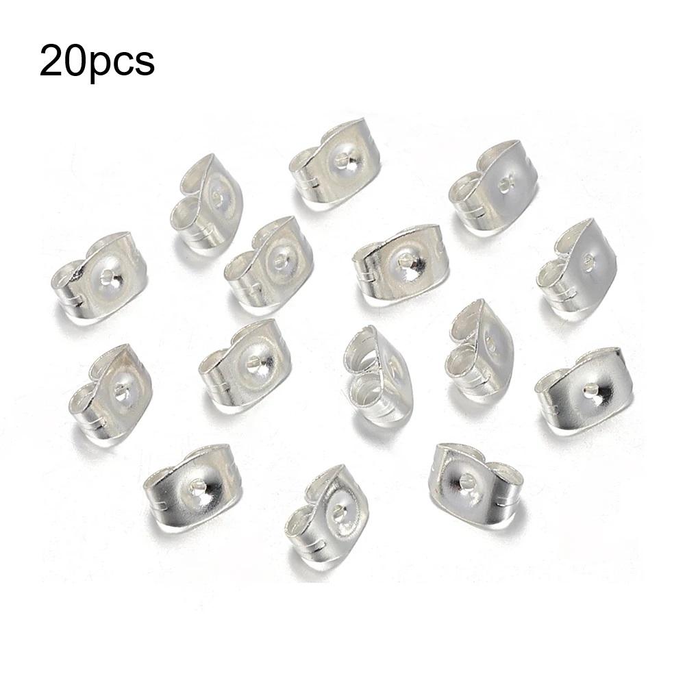 100pcs Gold Color 316L Stainless Steel Earring Studs DIY Ear Blank Post Pins 3-12mm Flat Round Tray Base Ear Jewelry Making DIY