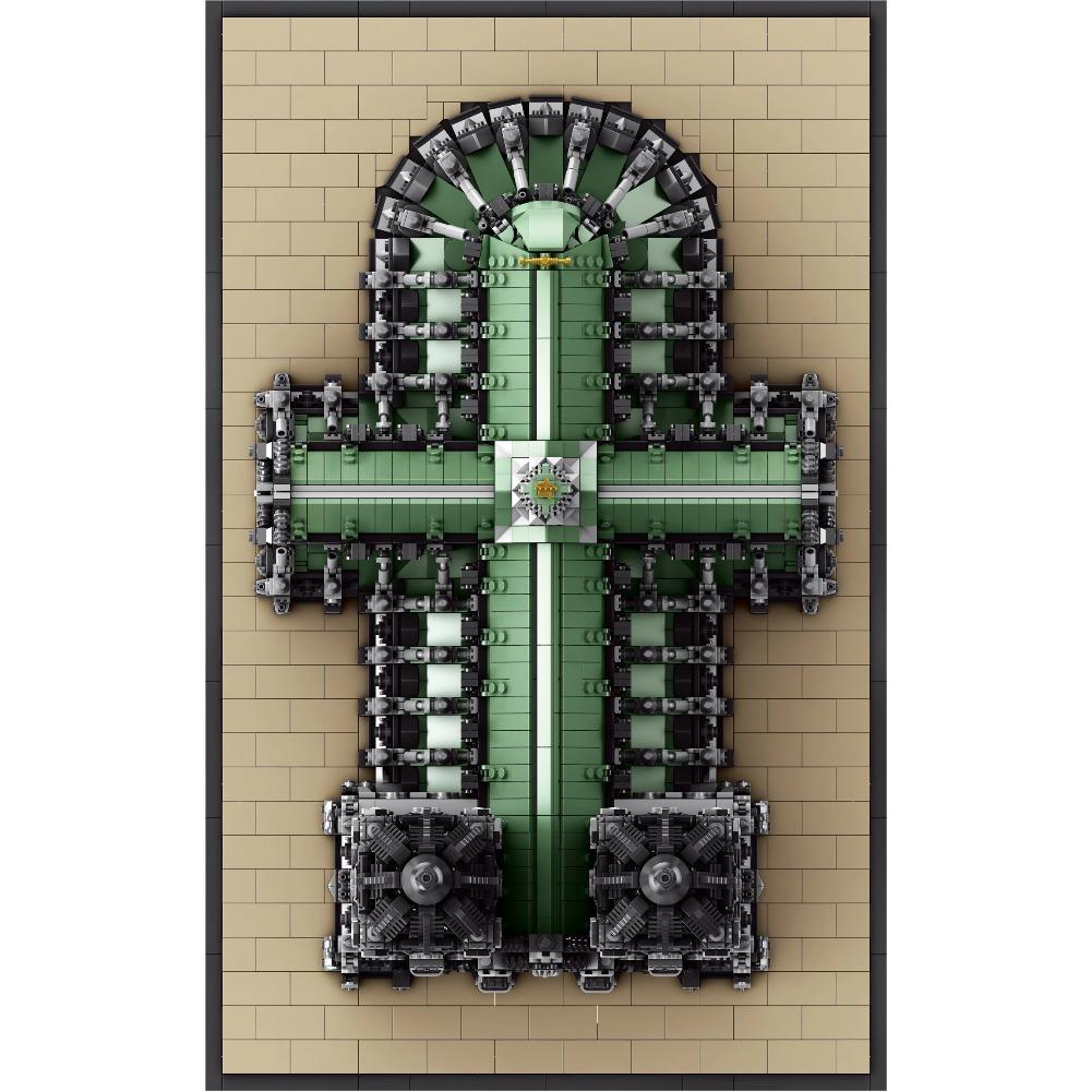 8614PCS Cologne Cathedral Building Blocks Gothic Church Architecture Modular Model Kit ,Assembly Toys for Adults Gift Home Decor