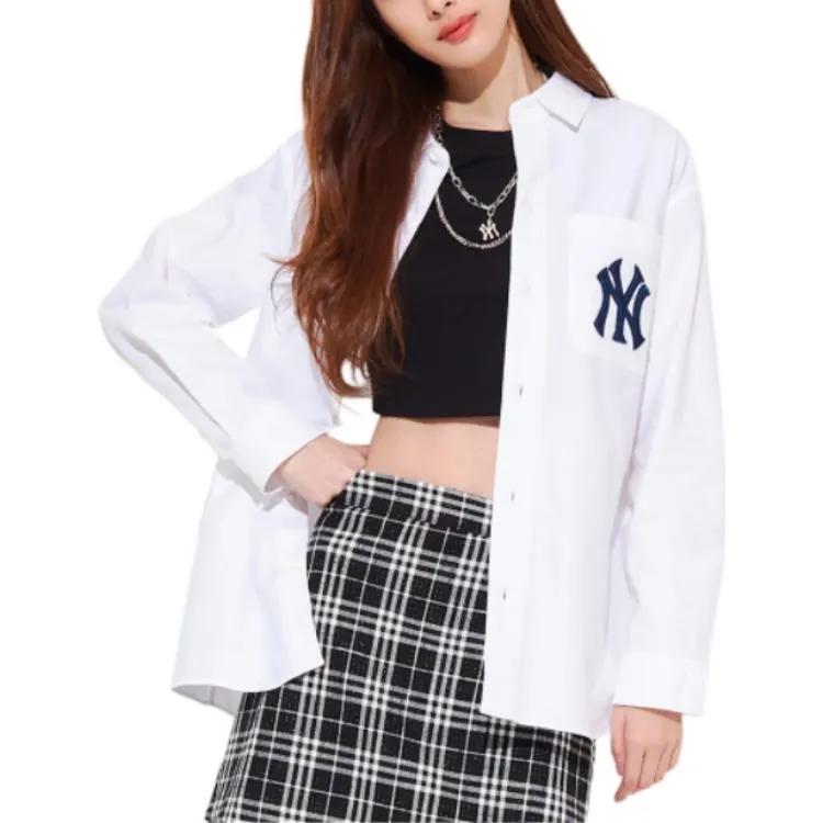 MLB New York Yankees Shirt Unisex White (Unisex) Shirts 3AWS03121 50WHS