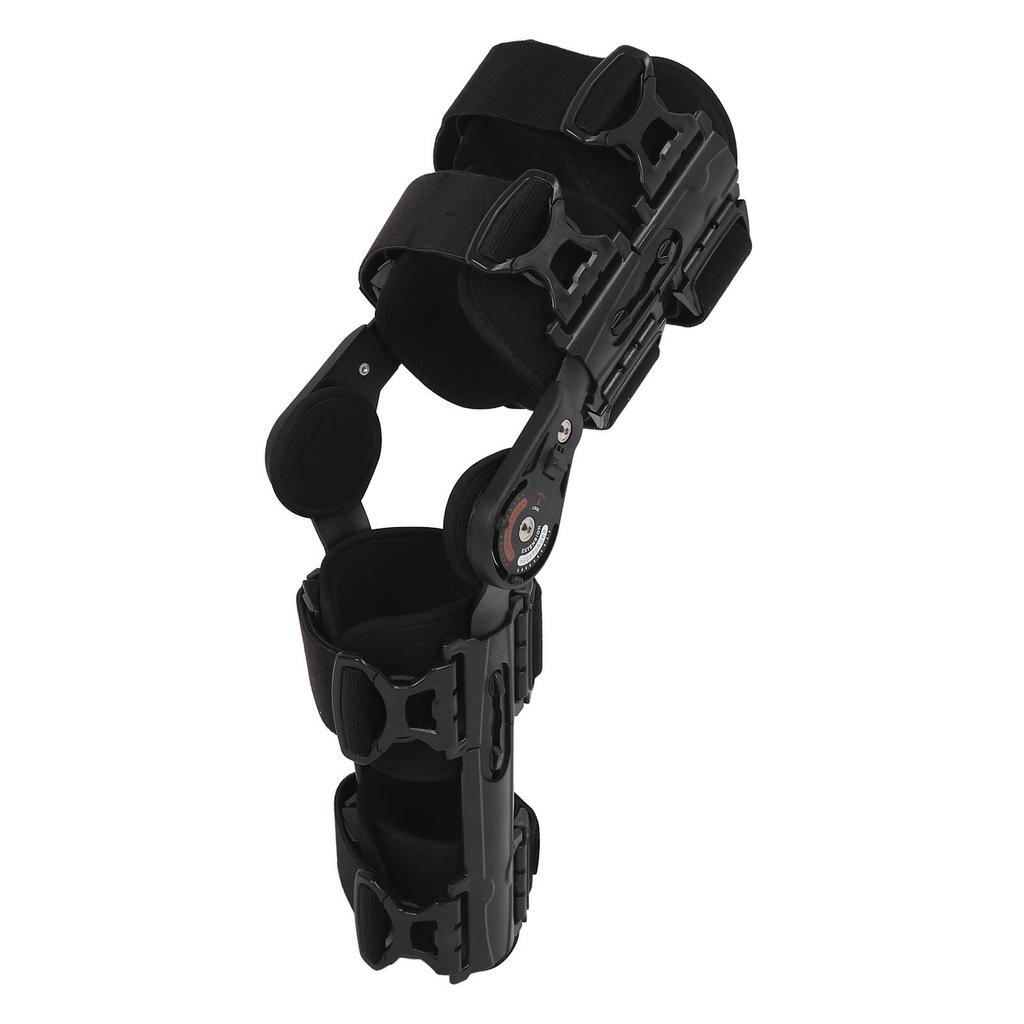 Adjustable Hinged Knee Brace Recovery Stabilization Leg Protector Hinged Knee Immobilizer for