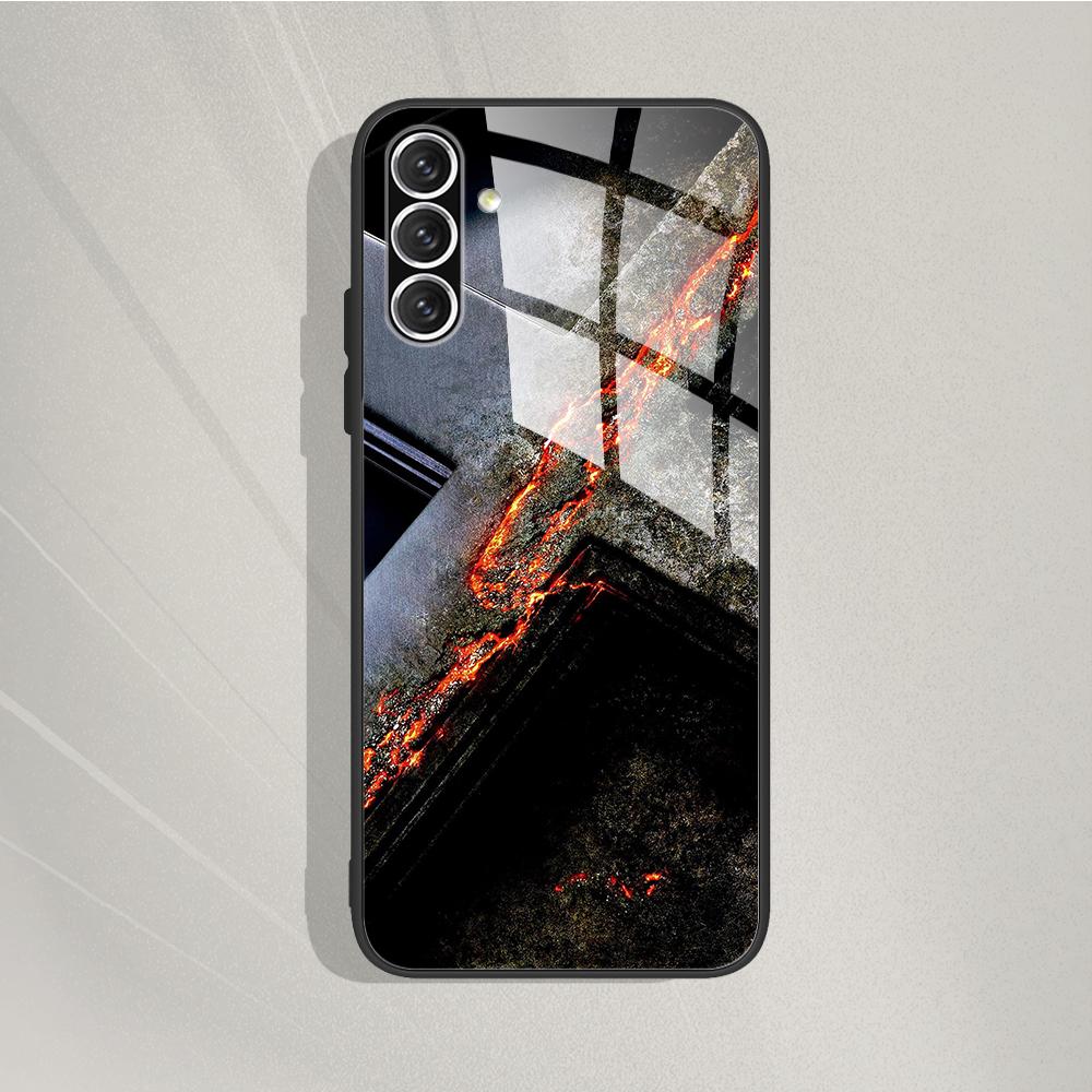 For Samsung Galaxy A05s Case Tempered Glass Case Cover Hard Bumper Couqe For Samsung A05s Phone Back Covers A05 S A057 Fundas