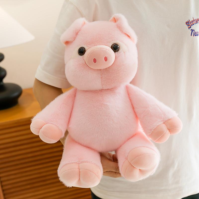 Pig Soft Cartoon Plush Toys Companion Gold Mink Velvet Material Kids Girls Gift