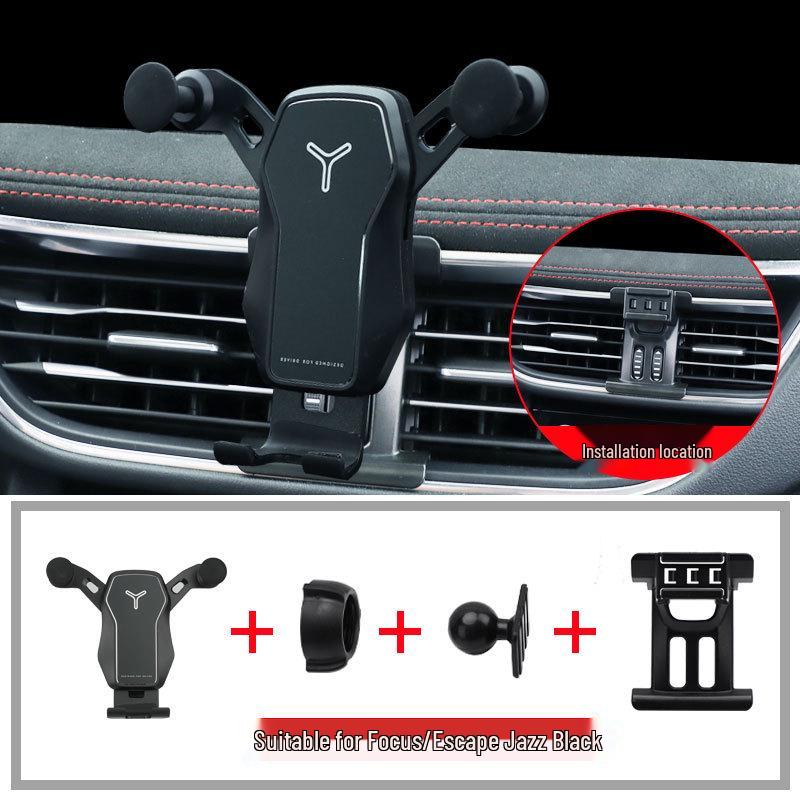 

Wireless Charging Phone Holder for 2018-2021 Ford Focus - Car Mount & Navigation Compatible