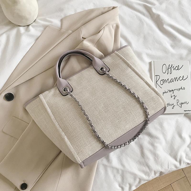 Korean Women's Bags Large Capacity Bags Chain Tote Bags Shoulder Bags Net Red Handbags