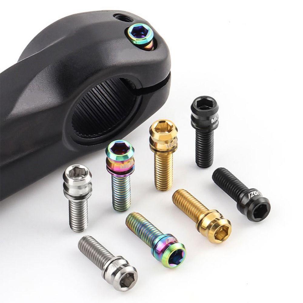 Disc Brake Clamp Bicycle Handle Screw Titanium Screw Bicycle Disc Brake Seat Screw  Bicycle Parts