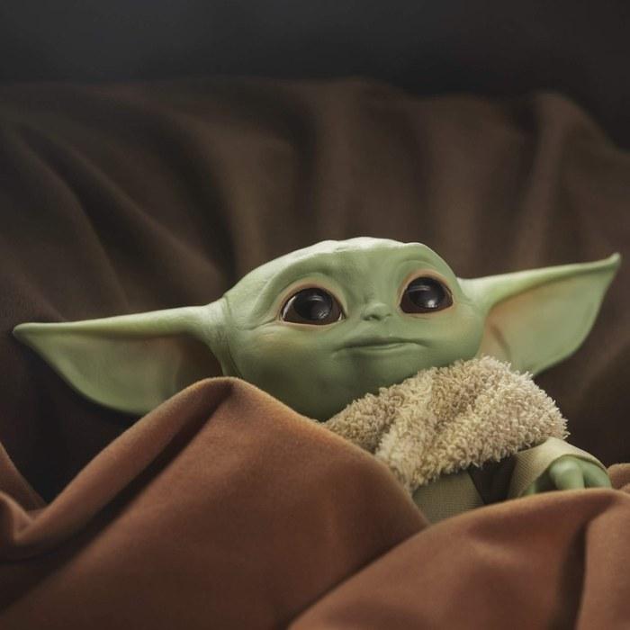 Hasbro Star Wars The Child Talking Plush Toy - F1115 - Green/Beige