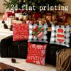 Wohndekor Weihnachten & Winter Muster Kissenbezüge Muster Kissenbezug Geeignet für Sofa Schlafzimmer Auto Kissenbezug