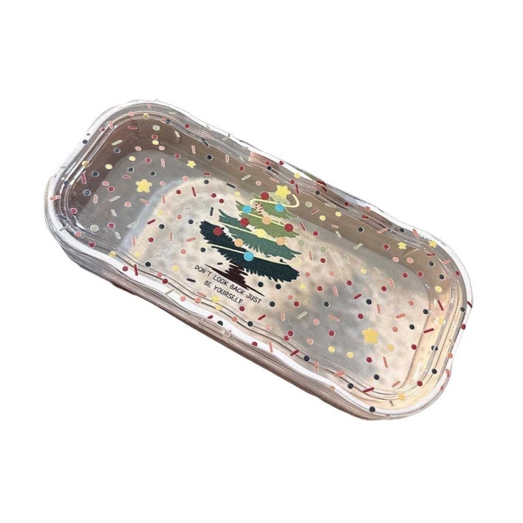 Minimalist Floral Bow Wavy Eyeglass Case,Creative Personalized Glasses Storage Box, Butterfly Kitty Eyewear Holder For Students