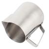 Stainless Steel Milk Frothing Cup Art Pitcher Coffee Latte Jug Mug for Home Coffee Shop Use350ML