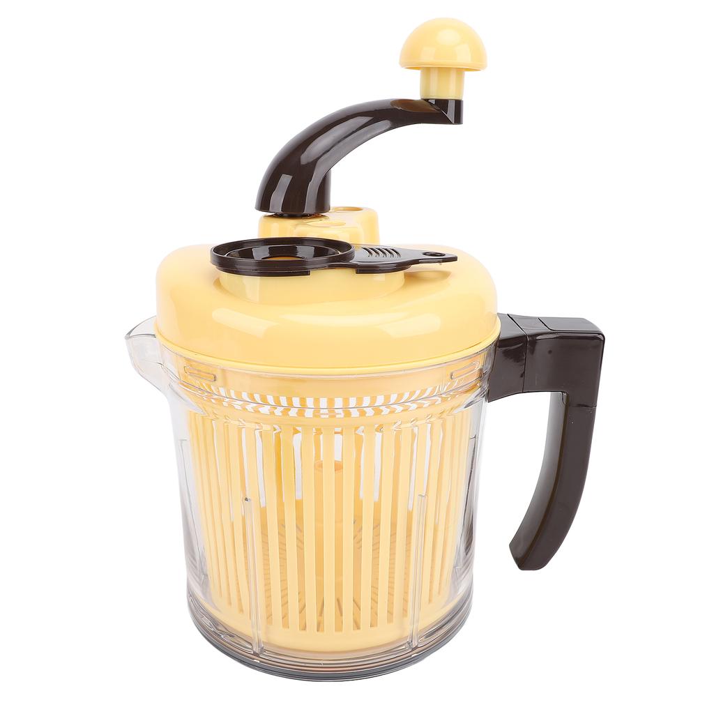 Food Processor with Filter Basket 2500ml Silent Three Gear Multi Functional Manual Meat Grinder Vege