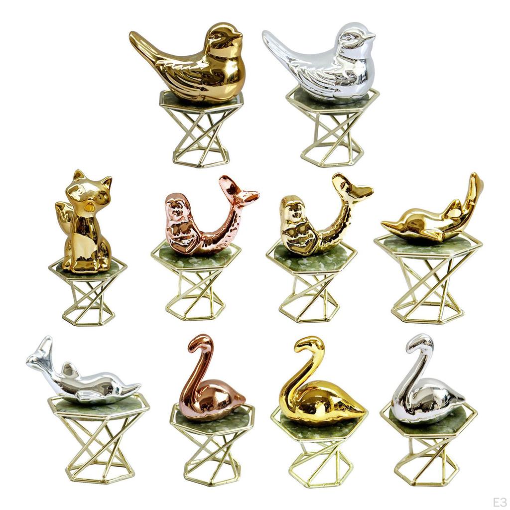 Animals Figurines Sculpture Ceramic Statue